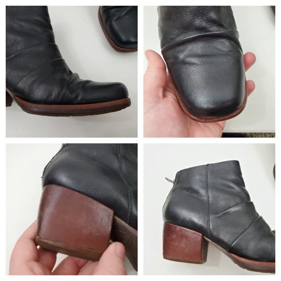 Korkease Booties 7 M Kissel Boot Leather Black Bro - Picture 3 of 8